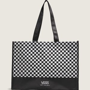 Checkerboard Reusable Tote Bag