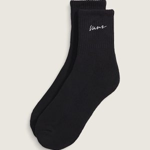 Classic Script Half Crew Socks