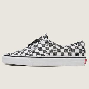 Customs Authentic Halloween Checkerboard Shoe