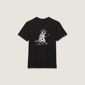 Little Kids Raccoon Banjo T-Shirt