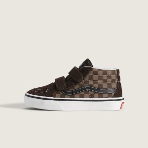 Little Kids' Sk8-Mid V Checkerboard Shoe