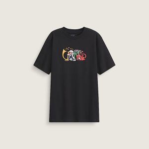 Little Kids Vans Good Baddy Halloween T-Shirt