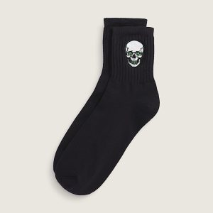 Looking Back Half Crew Socks