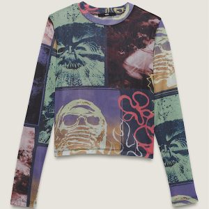 Ludlow Mesh Long Sleeve Top