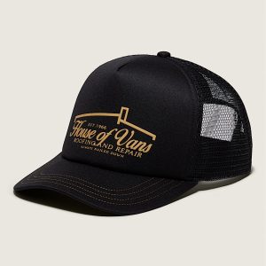 Roof Curved Bill Trucker Hat